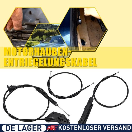 Bowdenzug motorhaube - 3x,